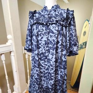 Vintage Blk/Grey Muumuu